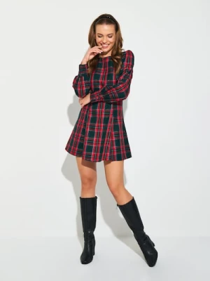 Sinsay - Sukienka koszulowa z motywem świątecznym - wielobarwny