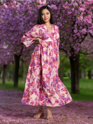 Sinsay - Sukienka - kremowy