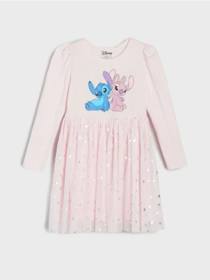 Sinsay - Sukienka Lilo & Stitch - różowy
