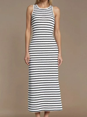 Sinsay - Sukienka maxi w paski - wielobarwny
