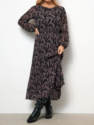 Sinsay - Sukienka midi - wielobarwny