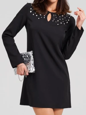 Sinsay - Sukienka mini - czarny