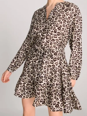 Zdjęcie produktu Sinsay - Sukienka mini - kremowy