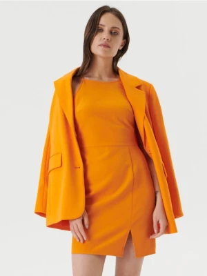 Sinsay - Sukienka mini na ramiączkach - pomarańczowy