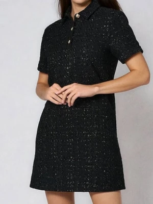 Sinsay - Sukienka mini polo - wielobarwny