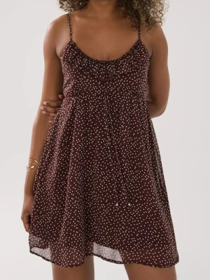 Sinsay - Sukienka mini w kropki - wielobarwny
