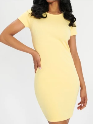 Sinsay - Sukienka mini - żółty