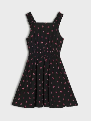 Sinsay - Sukienka na ramiączkach z motywem wisienek - wielobarwny