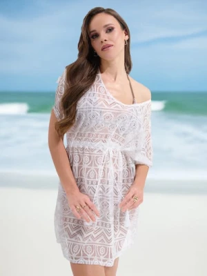 Sinsay - Sukienka plażowa - biały