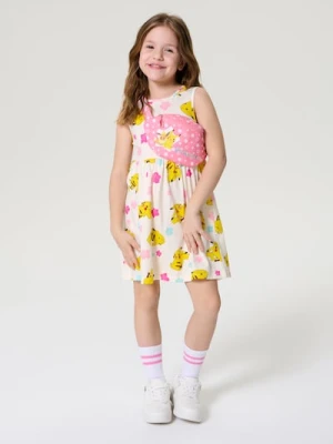 Sinsay - Sukienka Pokémon - kremowy