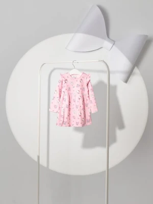 Sinsay - Sukienka rozkloszowana Hello Kitty - różowy