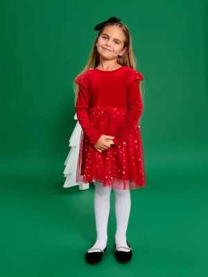 Sinsay - Sukienka świąteczna - czerwony