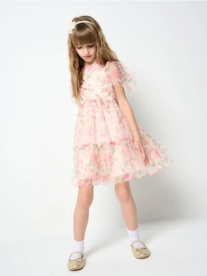 Sinsay - Sukienka w kwiatowy wzór - wielobarwny