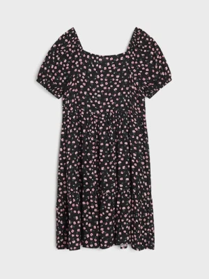 Sinsay - Sukienka w kwiaty - wielobarwny