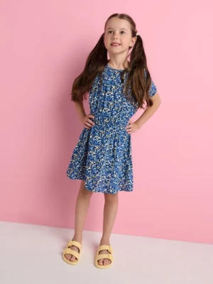 Sinsay - Sukienka w kwiaty - wielobarwny