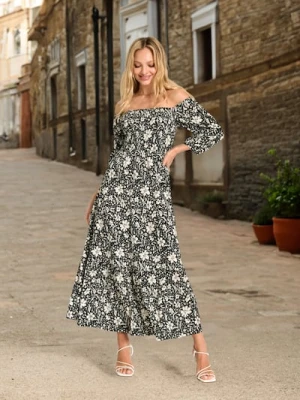 Sinsay - Sukienka w kwiaty - wielobarwny