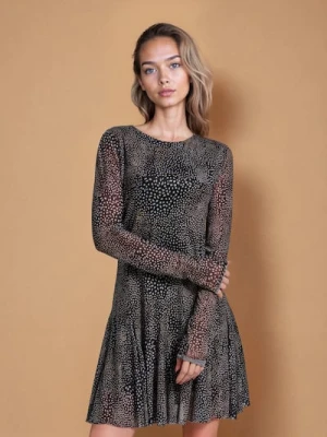 Sinsay - Sukienka z długim rękawem - wielobarwny