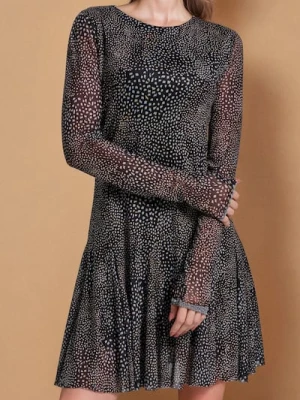 Sinsay - Sukienka z długim rękawem - wielobarwny