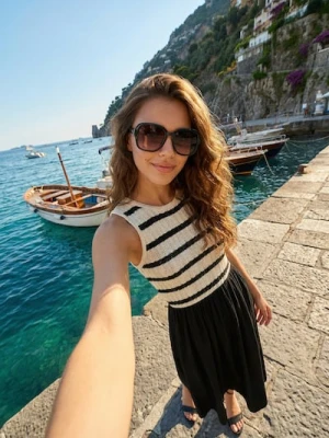 Sinsay - Sukienka z dzianinowym topem - czarny