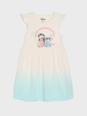 Sinsay - Sukienka z efektem ombre Stitch - wielobarwny