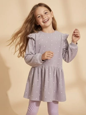 Sinsay - Sukienka z falbanami - wielobarwny