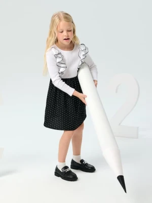 Sinsay - Sukienka z falbanami - wielobarwny