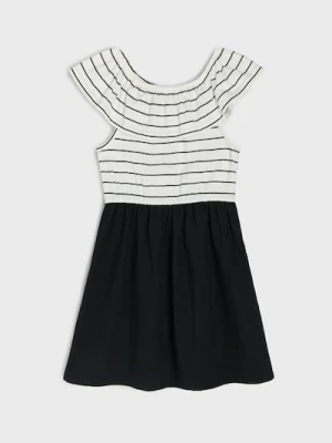 Sinsay - Sukienka z hiszpańskim dekoltem - wielobarwny