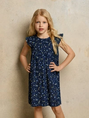 Sinsay - Sukienka z ozdobnymi falbanami - wielobarwny