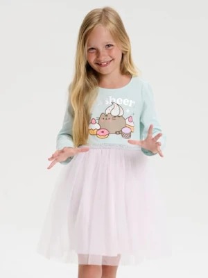 Sinsay - Sukienka z tiulem Pusheen the Cat - zielony