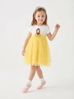 Sinsay - Sukienka z tiulowym dołem Bella - wielobarwny