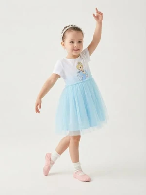 Sinsay - Sukienka z tiulowym dołem Cinderella - wielobarwny