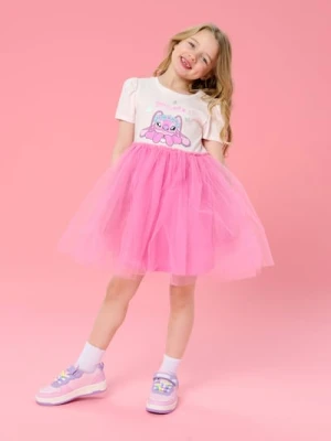 Sinsay - Sukienka z tiulowym dołem Lilo & Stitch - wielobarwny