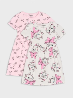 Sinsay - Sukienki 2 pack The Aristocats - kremowy