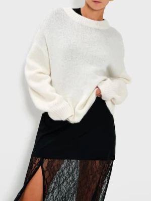 Sinsay - Sweter basic - biały