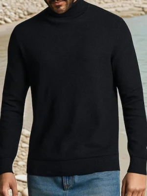 Sinsay - Sweter basic - czarny