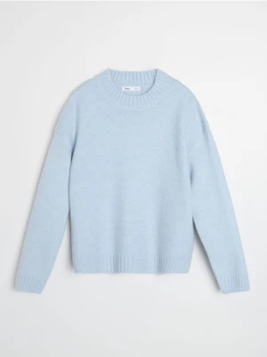 Sinsay - Sweter basic - niebieski