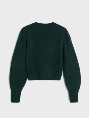 Sinsay - Sweter basic - zielony