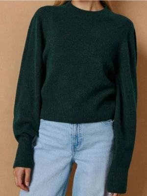 Sinsay - Sweter basic - zielony