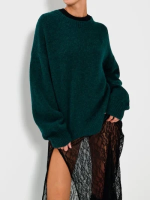 Sinsay - Sweter basic - zielony