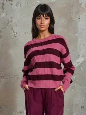 Sinsay - Sweter - bordowy