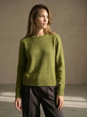 Sinsay - Sweter chunky z domieszką wełny - zielony