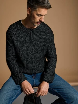 Sinsay - Sweter - czarny