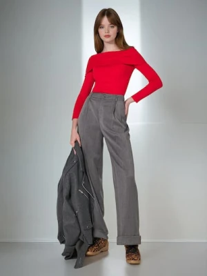 Sinsay - Sweter - czerwony