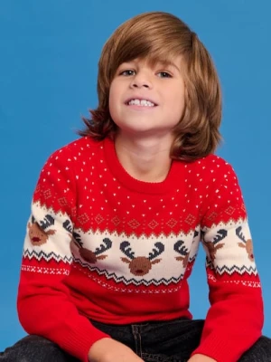 Sinsay - Sweter - czerwony