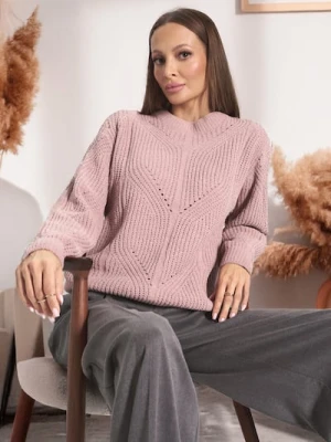 Sinsay - Sweter - fioletowy