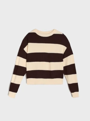 Sinsay - Sweter - khaki