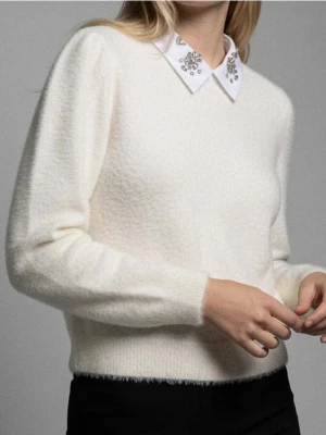 Sinsay - Sweter - kremowy