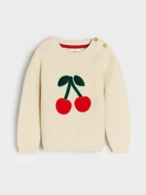 Sinsay - Sweter - kremowy