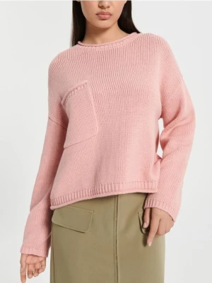 Sinsay - Sweter - różowy