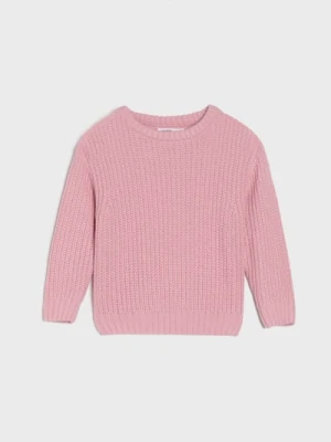 Sinsay - Sweter - różowy